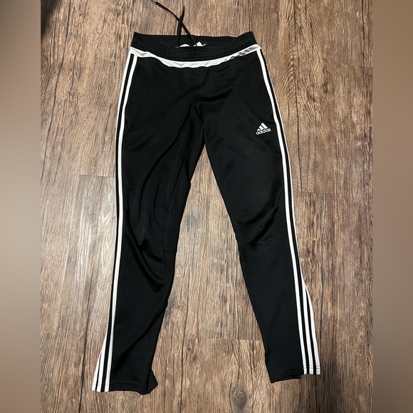Classic Adidas track pants, black, size S, great condition - Picture 1 of 3